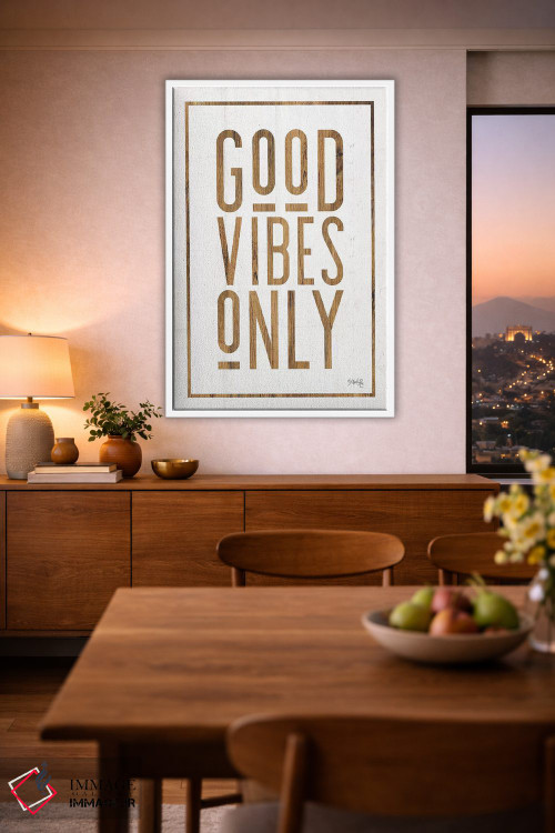 تابلو مدرن فقط انرژی مثبت اثر مارلا ری - D1W