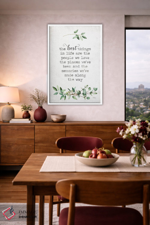 تابلو مدرن بهترین چیزها اثر مارلا ری - D4W