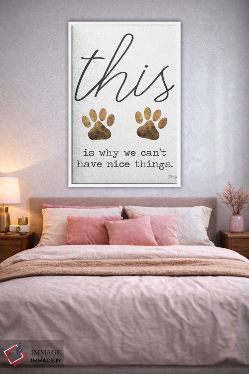 تابلو مدرن نمی شود چیزهای خوب داشت اثر مارلا ری - D1W