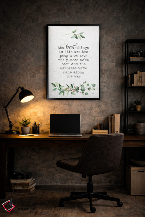 تابلو مدرن بهترین چیزها اثر مارلا ری - D6B