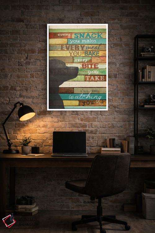 تابلو دکوراتیو حواسم به تو هست اثر مارلا ری - D4W