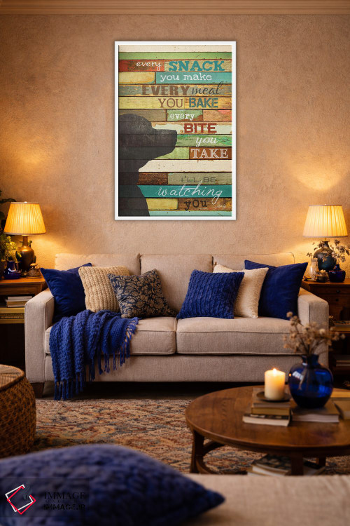 تابلو دکوراتیو حواسم به تو هست اثر مارلا ری - D3W