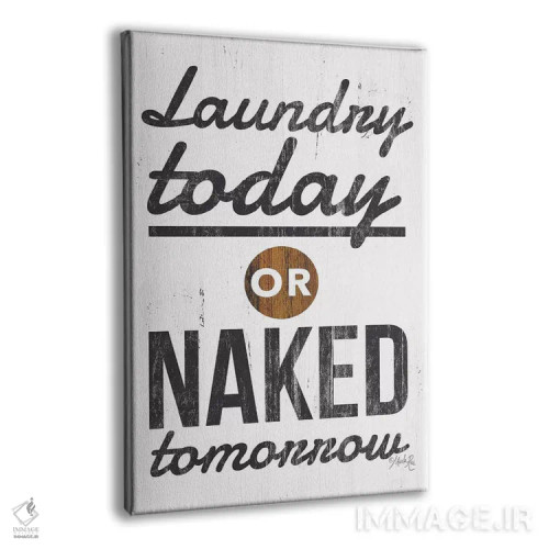 تابلو مدرن رختشویی امروز اثر مارلا ری - نمای پرسپکتیو محصول