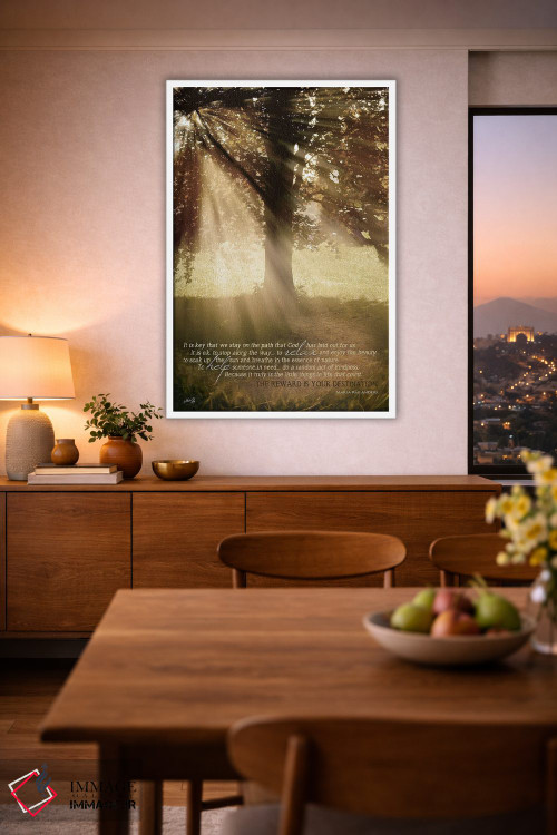 تابلو دکوراتیو در مسیر بمان اثر مارلا ری - D1W