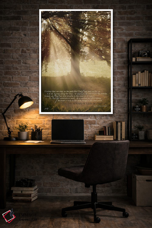 تابلو دکوراتیو در مسیر بمان اثر مارلا ری - D4W