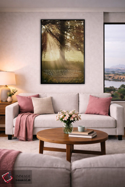 تابلو دکوراتیو در مسیر بمان اثر مارلا ری - D6B