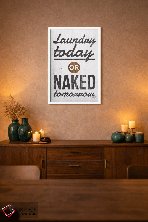 تابلو مدرن رختشویی امروز اثر مارلا ری - D1W