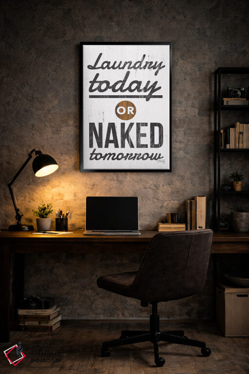 تابلو مدرن رختشویی امروز اثر مارلا ری - D6B