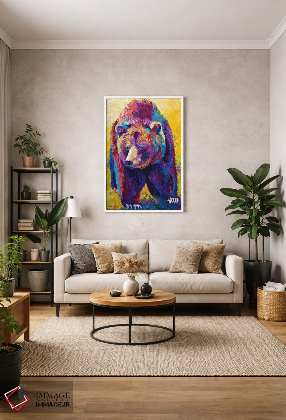 تابلو دکوراتیو برخورد نزدیک اثر ماریون رز - D1W