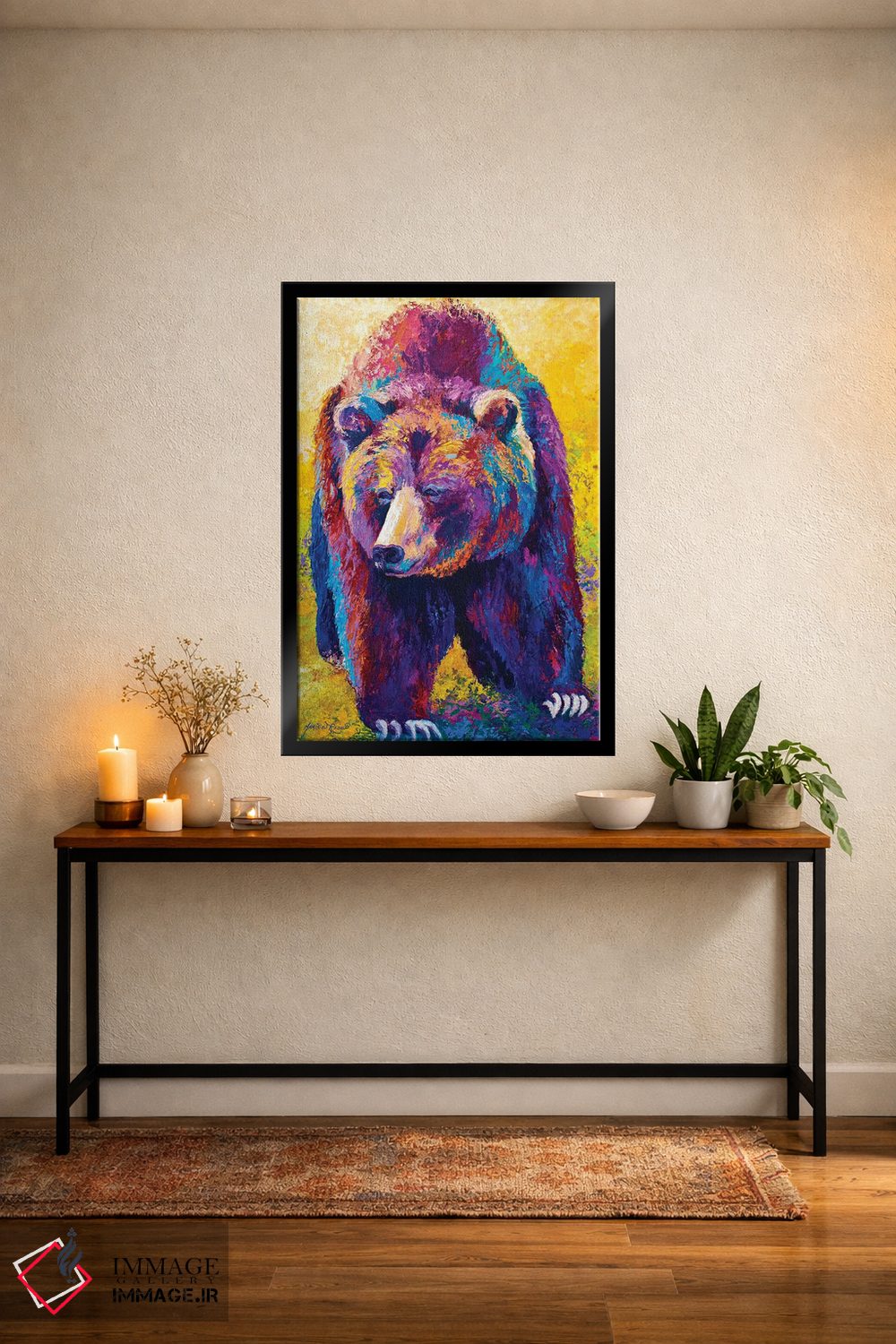 تابلو دکوراتیو برخورد نزدیک اثر ماریون رز - D5B