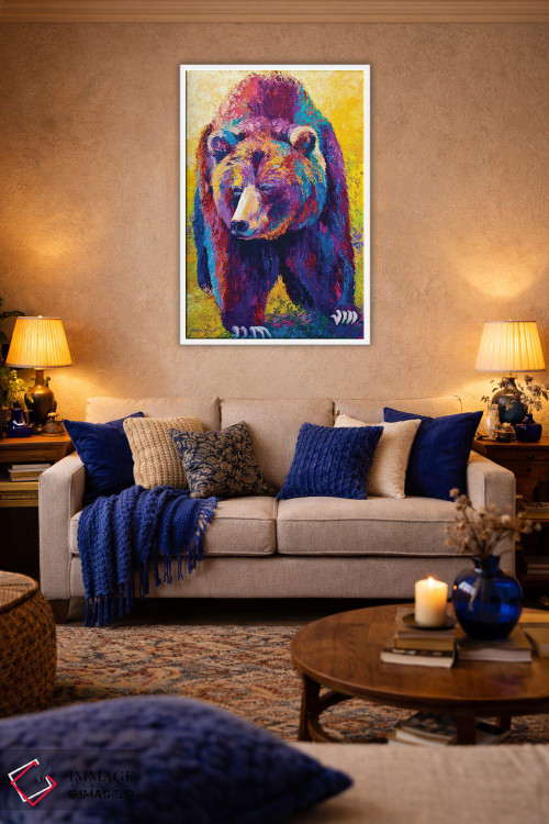 تابلو دکوراتیو برخورد نزدیک اثر ماریون رز - D3W