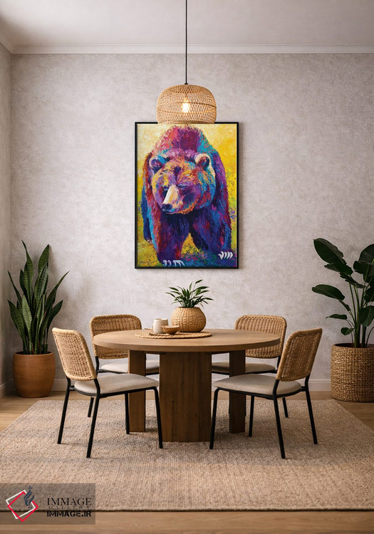 تابلو دکوراتیو برخورد نزدیک اثر ماریون رز - D4B