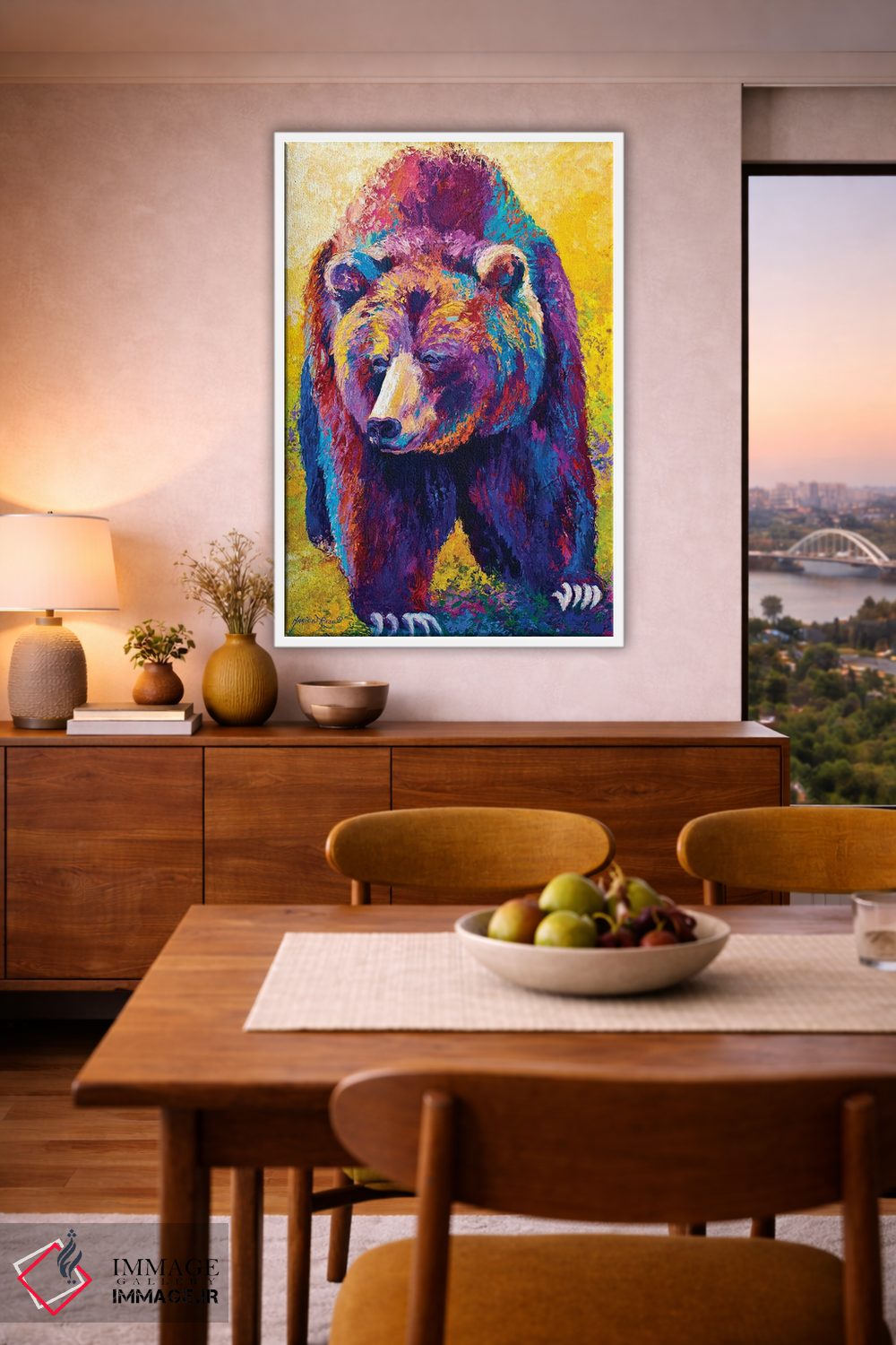 تابلو دکوراتیو برخورد نزدیک اثر ماریون رز - D6W