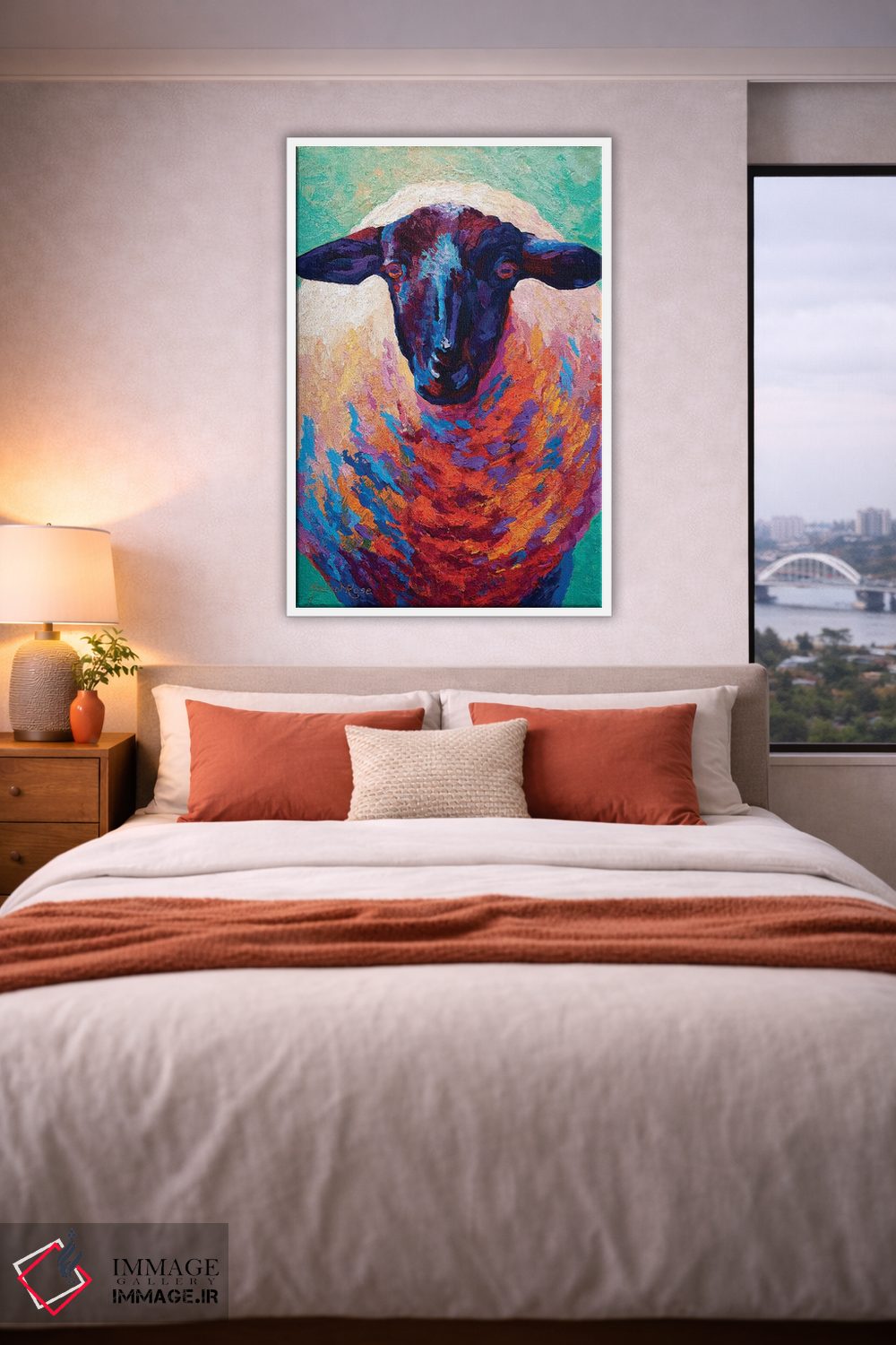 تابلو دکوراتیو میش سوفولک IV اثر ماریون رز - D3W