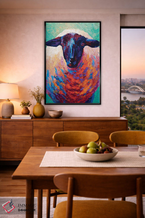 تابلو دکوراتیو میش سوفولک IV اثر ماریون رز - D6B