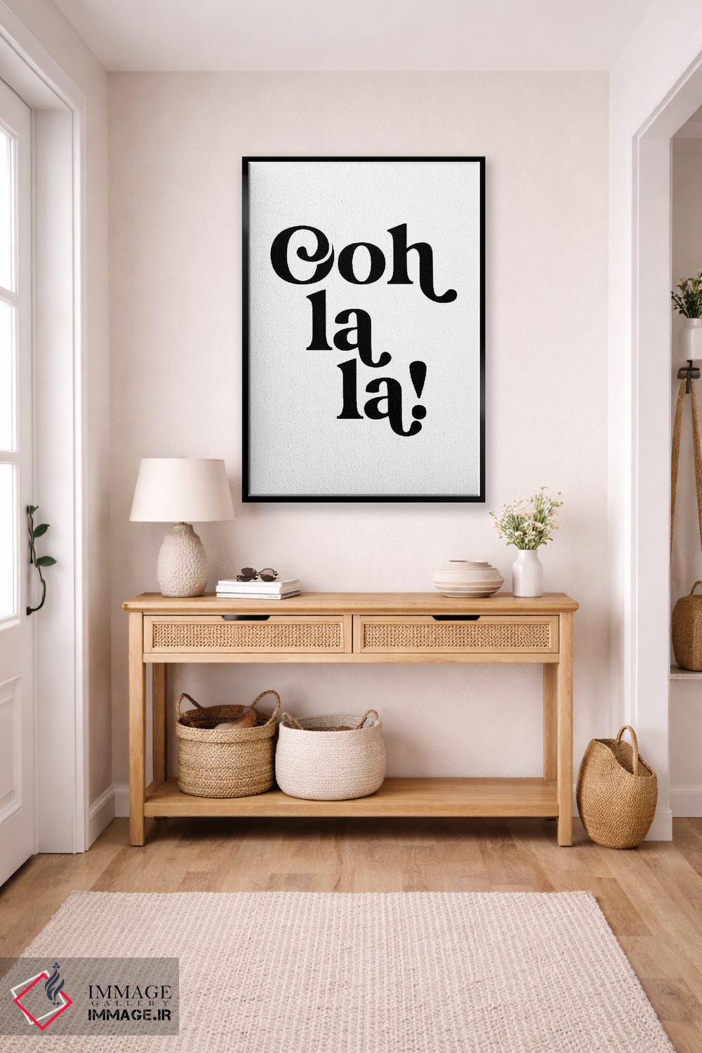 تابلو مدرن اوه لا لا! اثر مامبو آرت استودیو - D6B