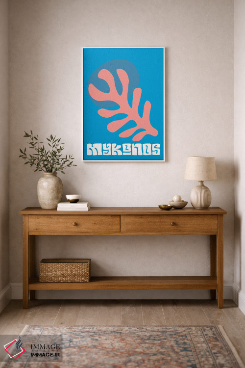 تابلو مینیمال میکنوس اثر مامبو آرت استودیو - D1W