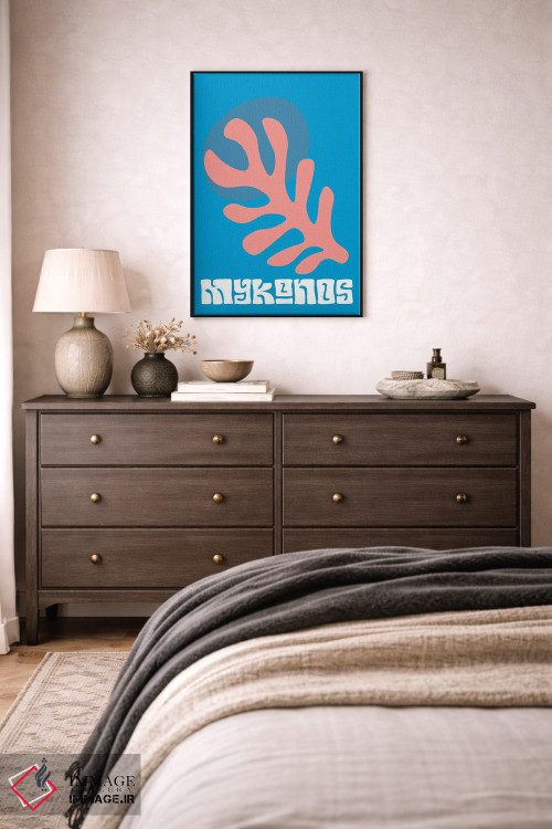 تابلو مینیمال میکنوس اثر مامبو آرت استودیو - D5B