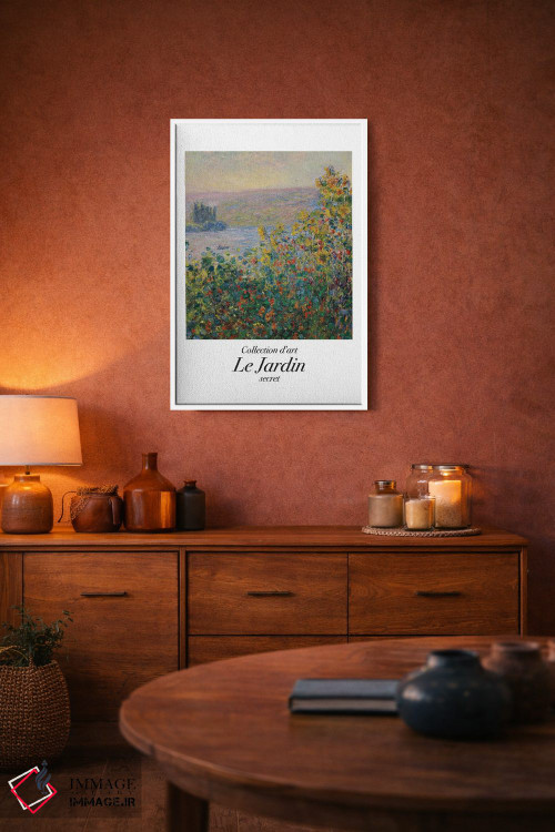 تابلو دکوراتیو باغ کلاسیک اثر مامبو آرت استودیو - D4W