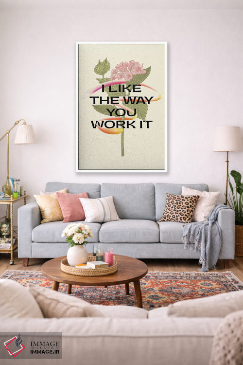 تابلو مدرن از سبک کارت خوشم میاد اثر مامبو آرت استودیو - D2W