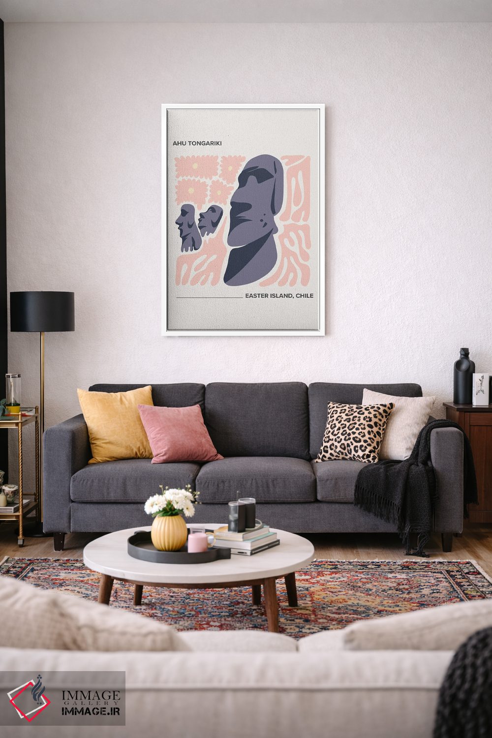 تابلو دکوراتیو آهو تونگاریکی اثر مامبو آرت استودیو - D3W