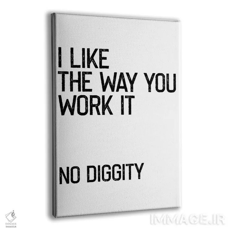 تابلو مدرن بدون تقلب اثر مامبو آرت استودیو - نمای پرسپکتیو محصول