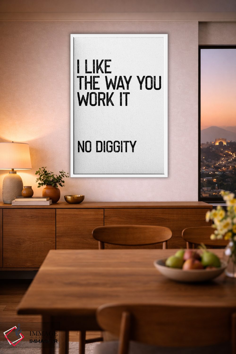 تابلو مدرن بدون تقلب اثر مامبو آرت استودیو - D2W