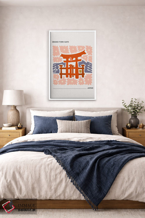 تابلو دکوراتیو دروازه بزرگ توری اثر مامبو آرت استودیو - D4W