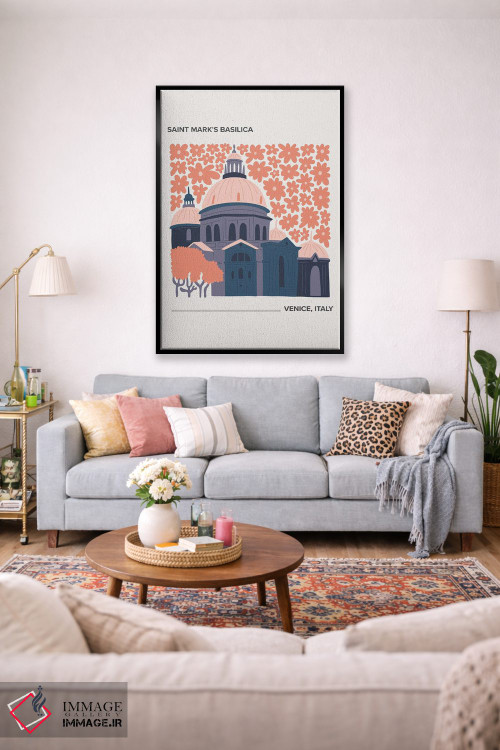 تابلو دکوراتیو کلیسای جامع سن مارکو اثر مامبو آرت استودیو - D2B