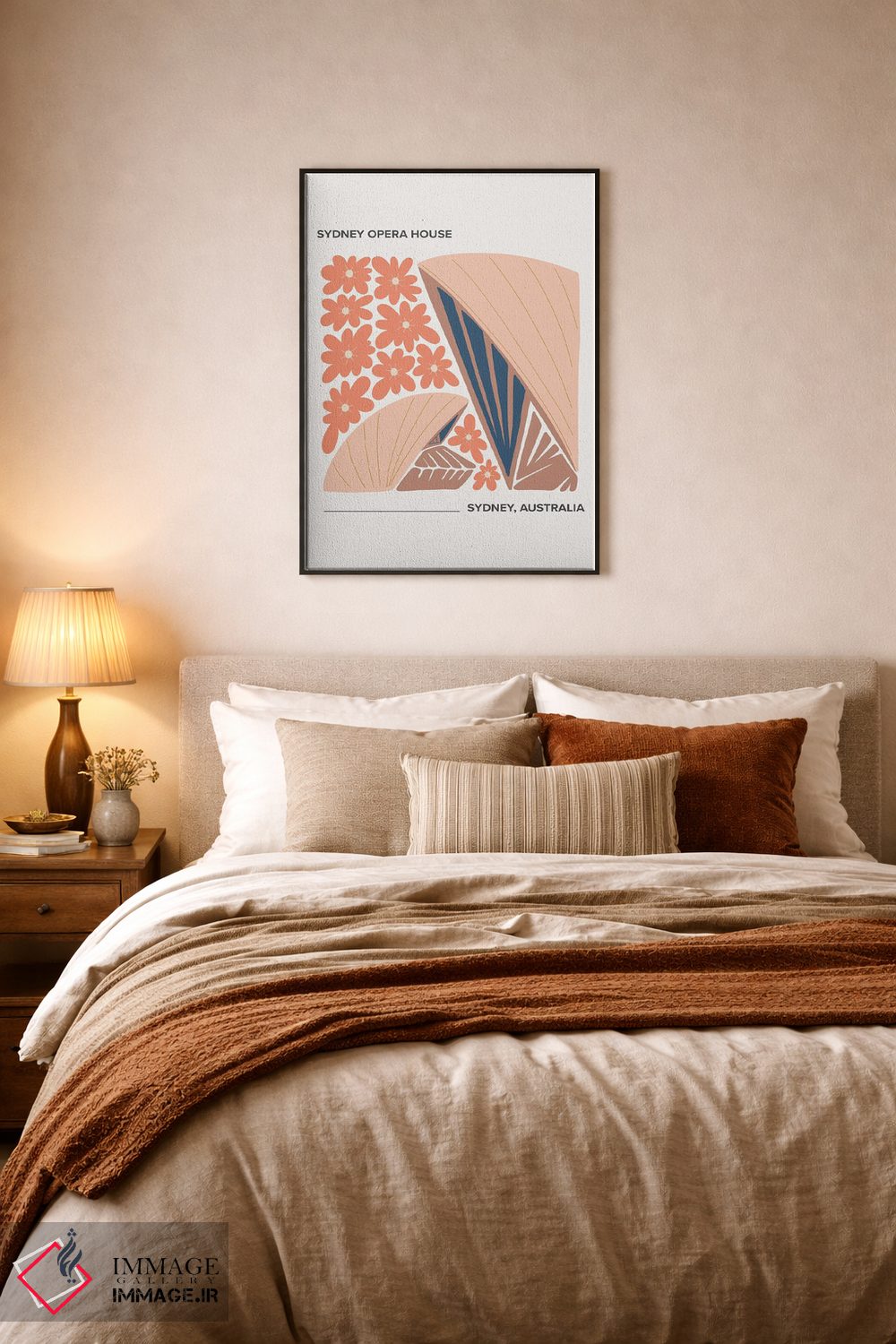 تابلو دکوراتیو اپرای سیدنی اثر مامبو آرت استودیو - D6B