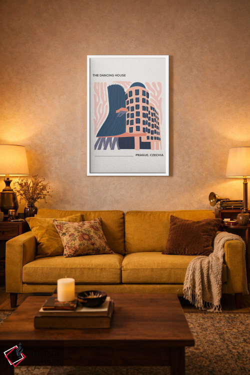 تابلو دکوراتیو خانه رقصان اثر مامبو آرت استودیو - D2W