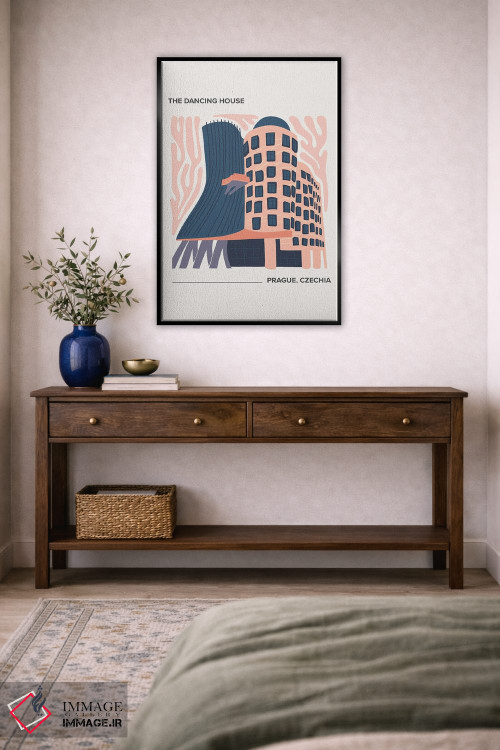 تابلو دکوراتیو خانه رقصان اثر مامبو آرت استودیو - D4B