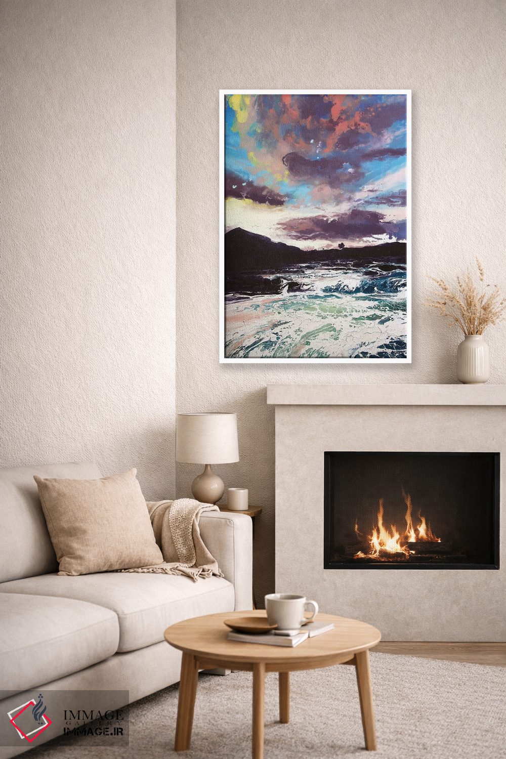 تابلو دکوراتیو اسلیگاچان اثر مایکل سول - D5W