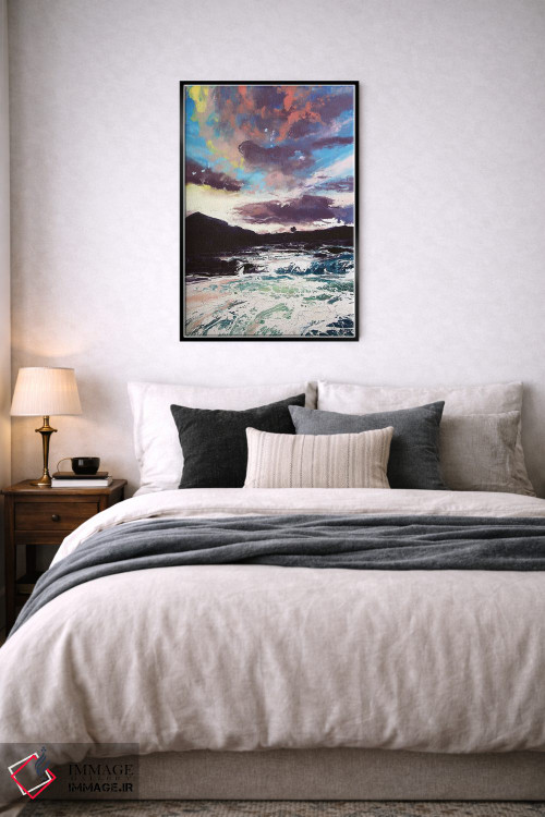 تابلو دکوراتیو اسلیگاچان اثر مایکل سول - D6B