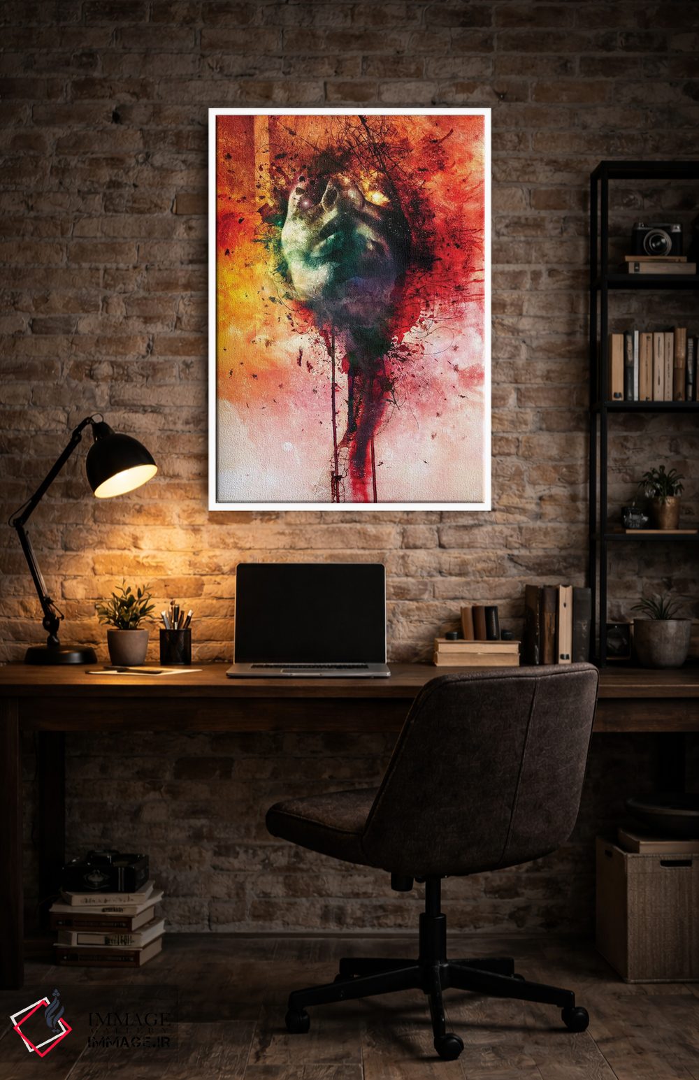 تابلو دکوراتیو زخم ها اثر ماریو سانچز نوادو - D4W