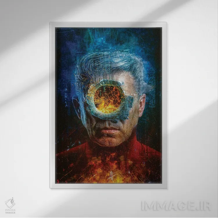 تابلو دکوراتیو پیش آگاهی اثر ماریو سانچز نوادو - نمای قابدار سفید