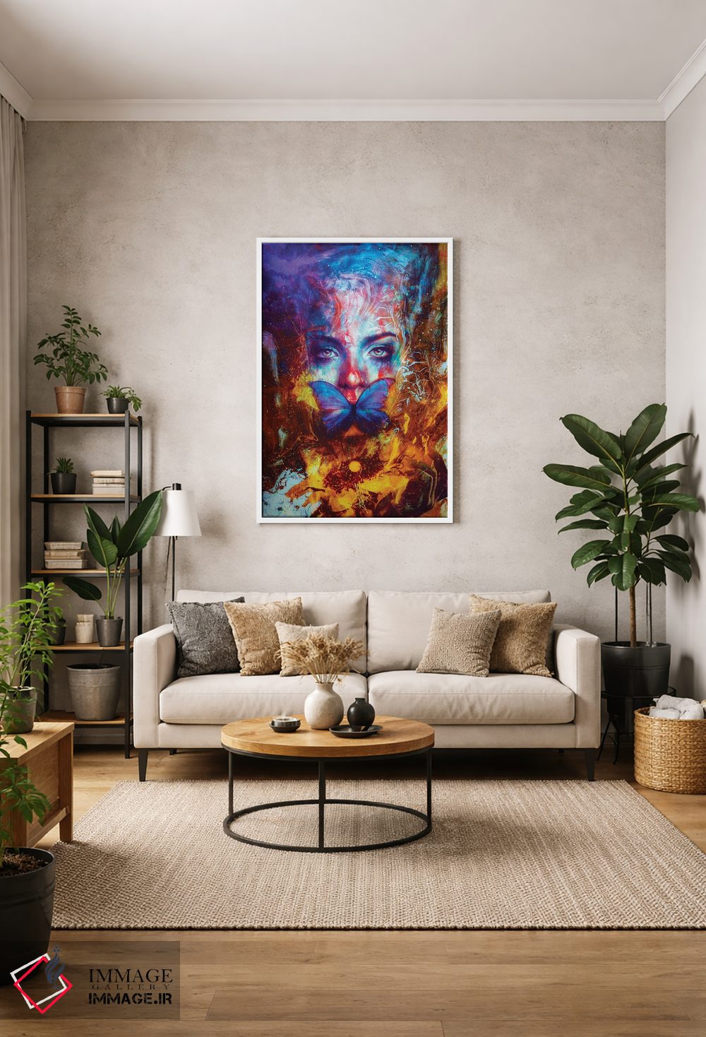 تابلو دکوراتیو سیکلولیزیس متامورفیکا اثر ماریو سانچز نوادو - D1W