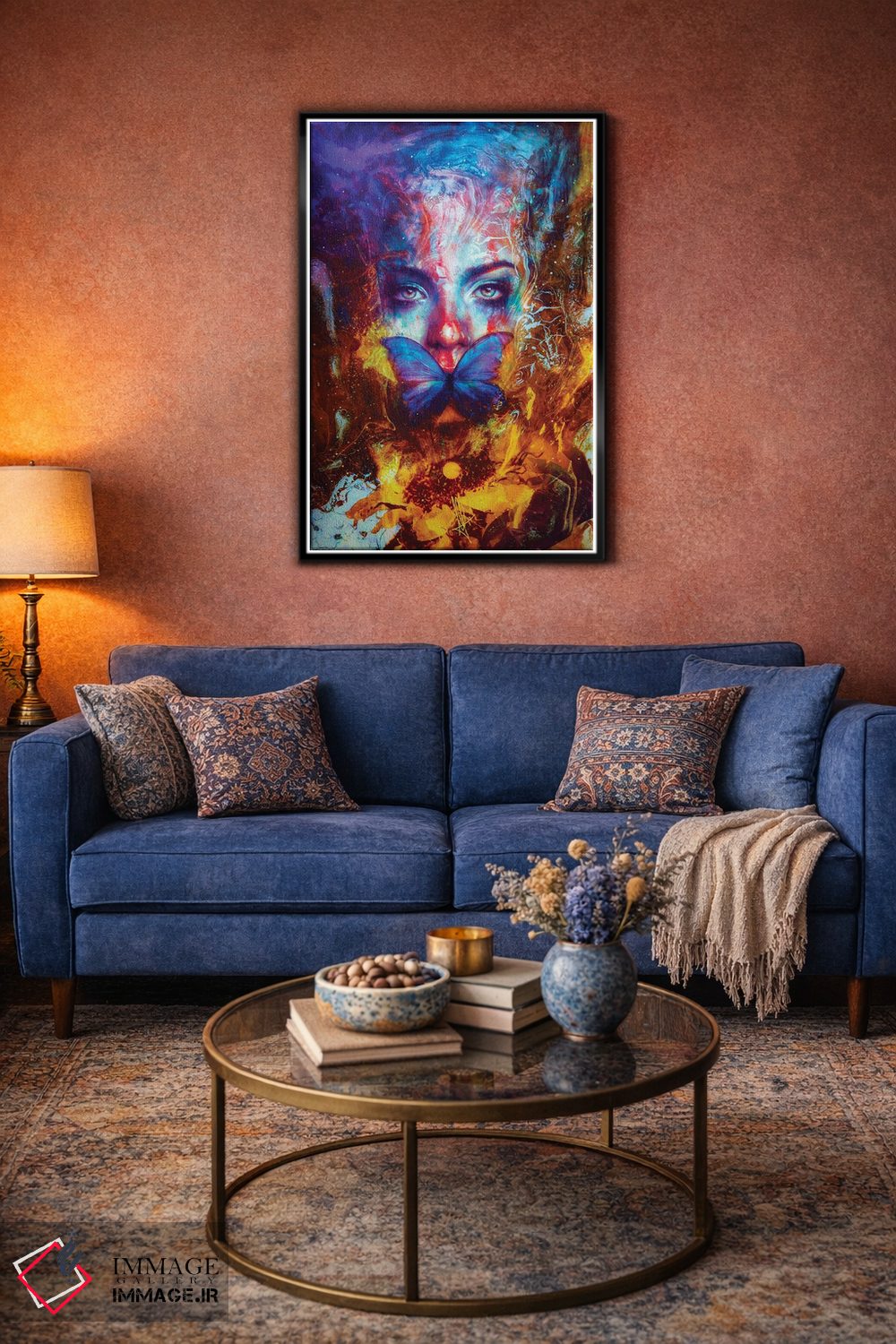 تابلو دکوراتیو سیکلولیزیس متامورفیکا اثر ماریو سانچز نوادو - D4B