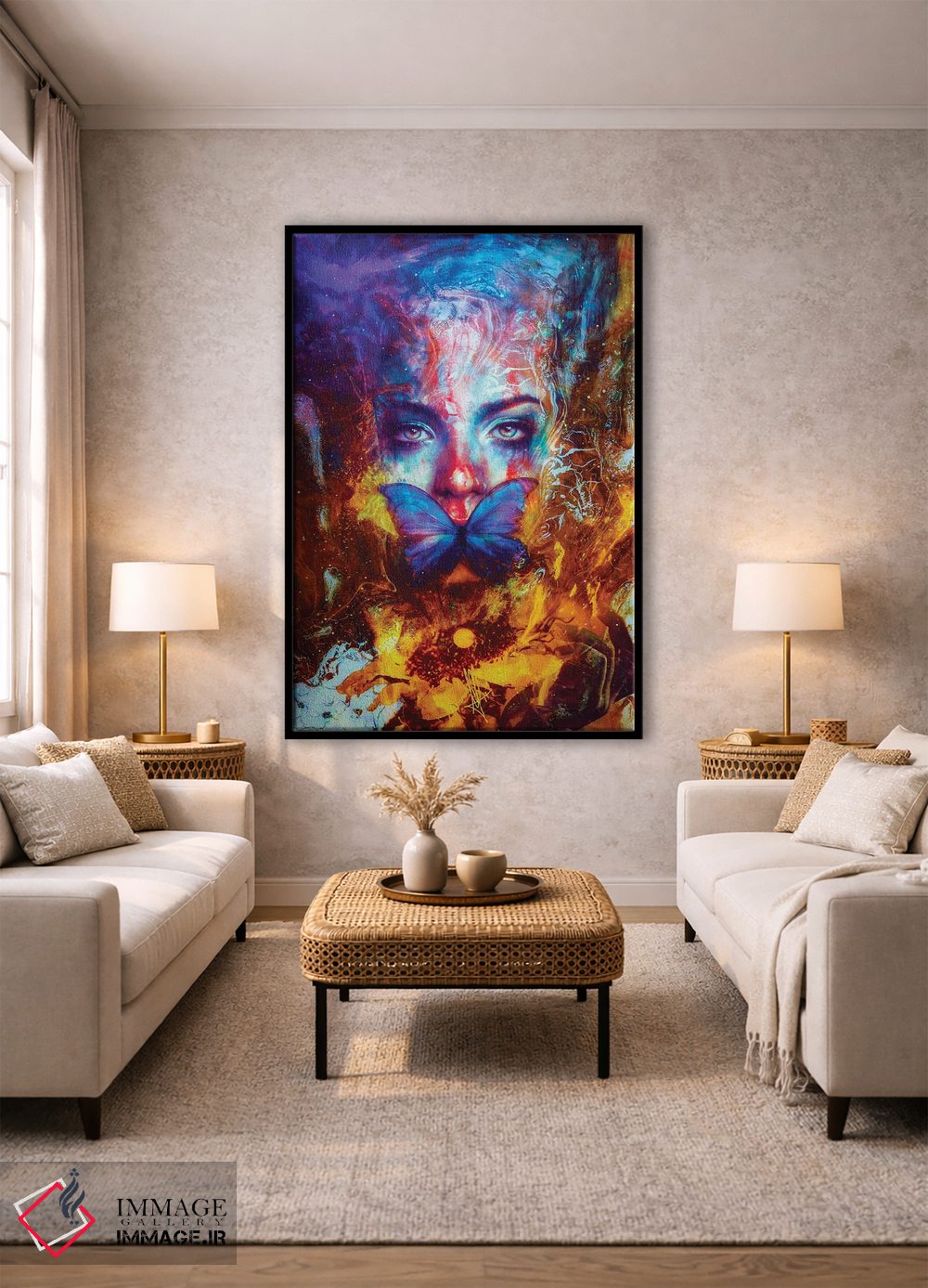 تابلو دکوراتیو سیکلولیزیس متامورفیکا اثر ماریو سانچز نوادو - D2B