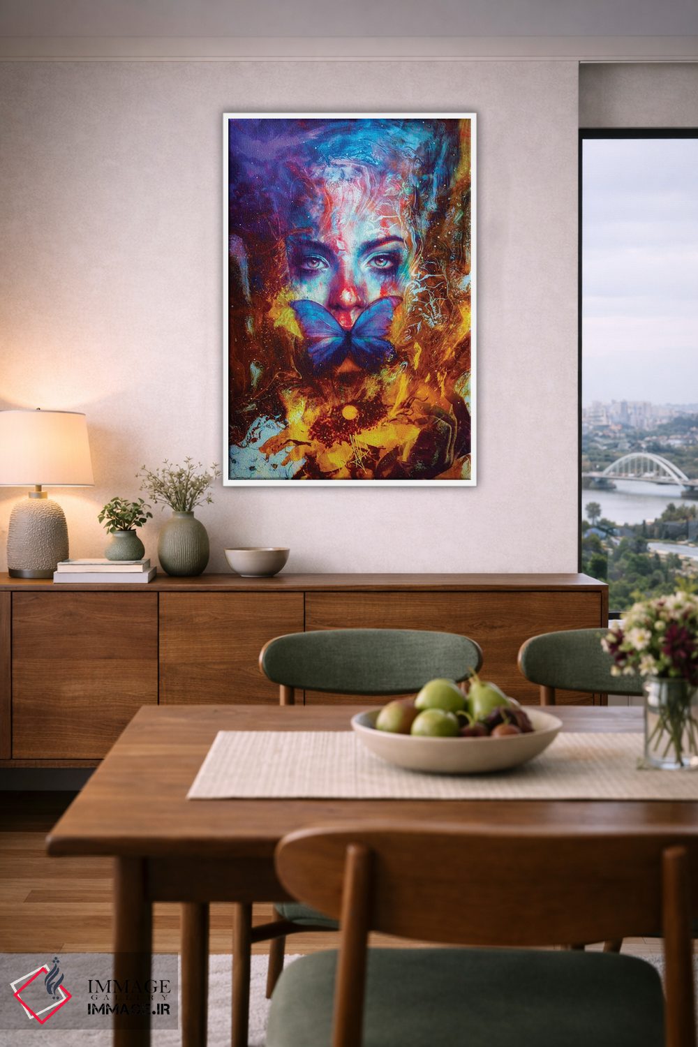 تابلو دکوراتیو سیکلولیزیس متامورفیکا اثر ماریو سانچز نوادو - D5W