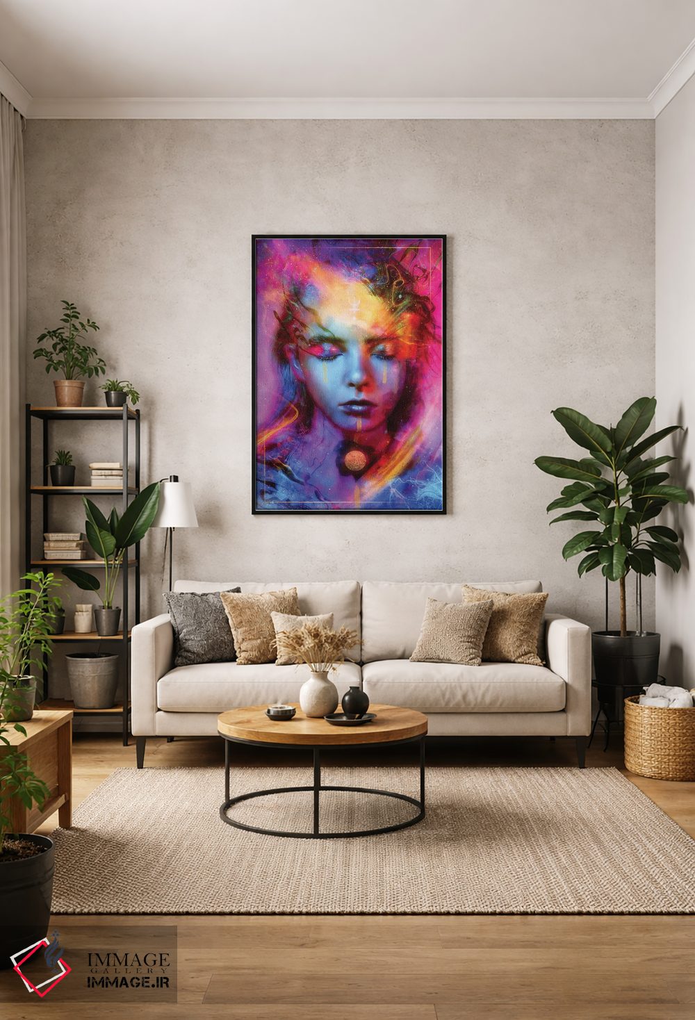 تابلو دکوراتیو تحول نپتونی اثر ماریو سانچز نوادو - D2B