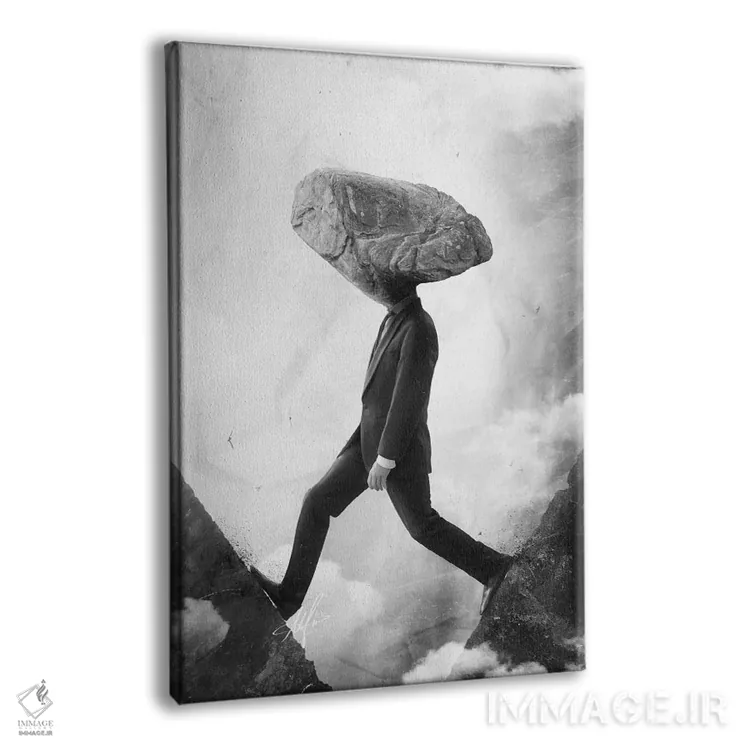 تابلو دکوراتیو سرسخت اثر ماریو سانچز نوادو - نمای پرسپکتیو محصول