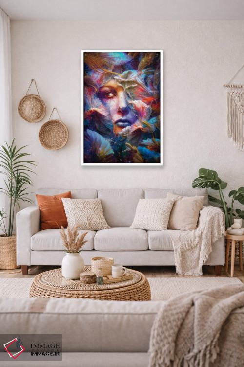 تابلو دکوراتیو برخاستن دوباره اثر ماریو سانچز نوادو - D2W