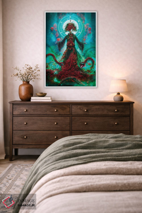 تابلو دکوراتیو هکاته مادر جادوگران اثر ماریو سانچز نوادو - D2W