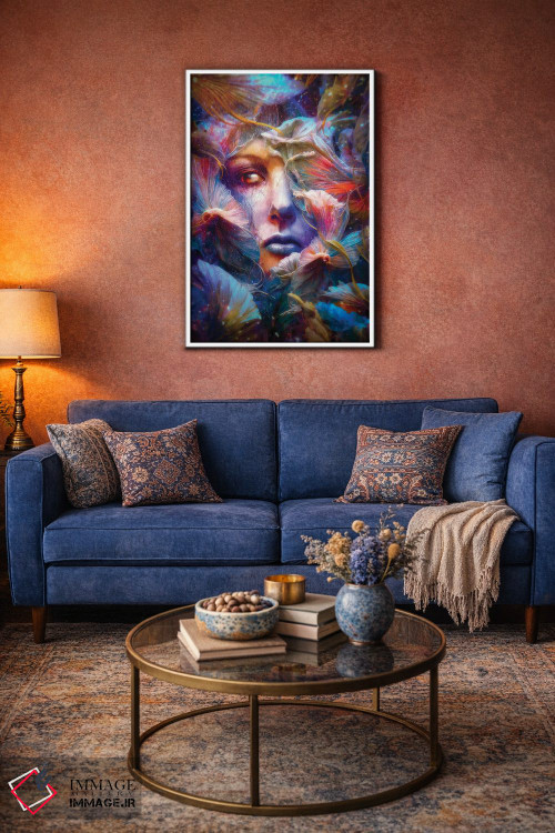 تابلو دکوراتیو برخاستن دوباره اثر ماریو سانچز نوادو - D4W