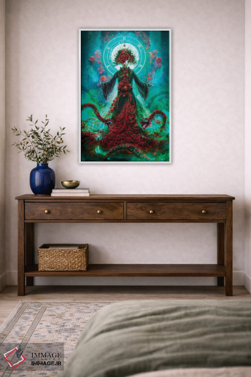 تابلو دکوراتیو هکاته مادر جادوگران اثر ماریو سانچز نوادو - D3W