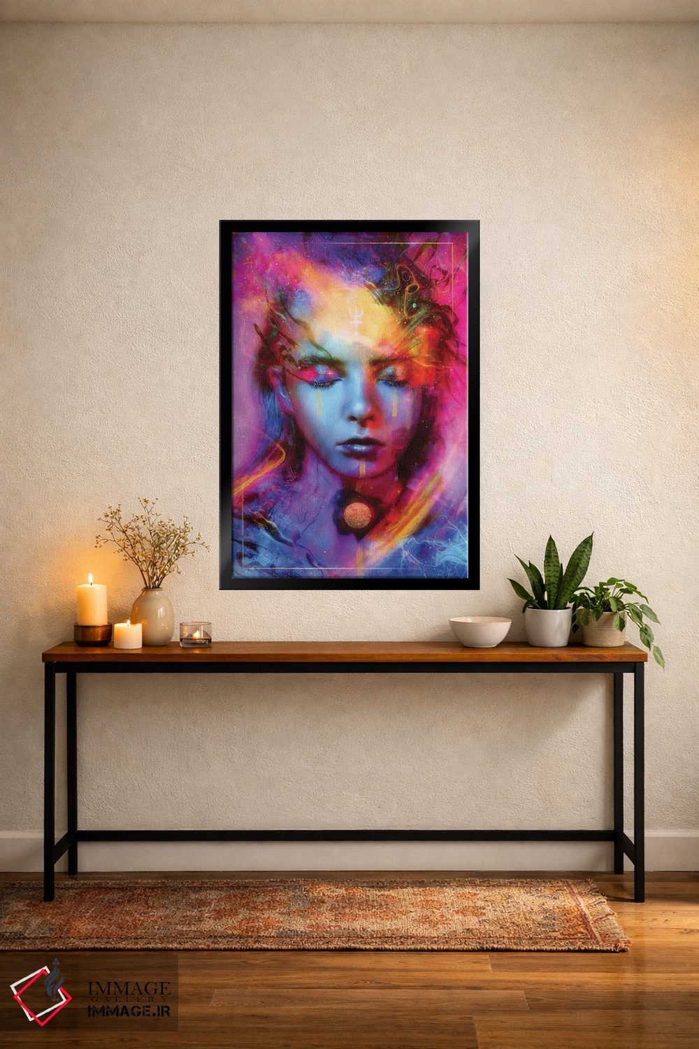 تابلو دکوراتیو تحول نپتونی اثر ماریو سانچز نوادو - D5B