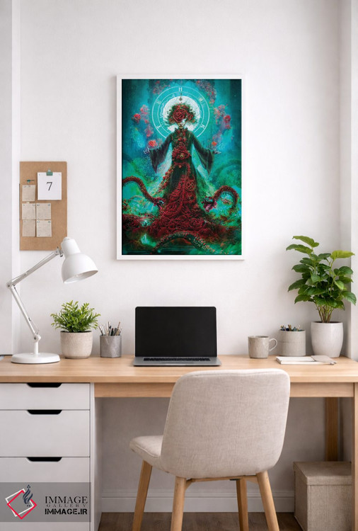 تابلو دکوراتیو هکاته مادر جادوگران اثر ماریو سانچز نوادو - D4W