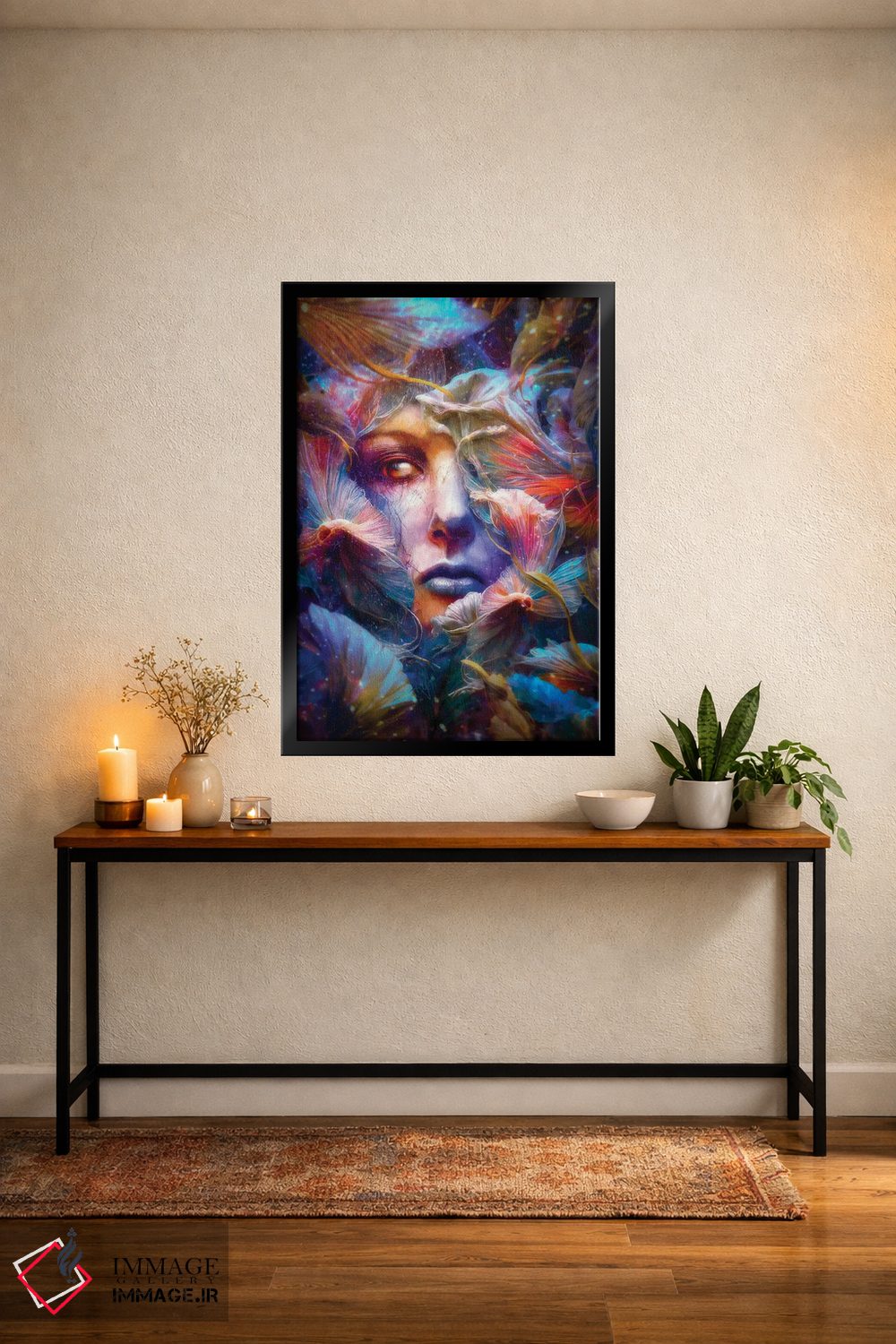 تابلو دکوراتیو برخاستن دوباره اثر ماریو سانچز نوادو - D5B