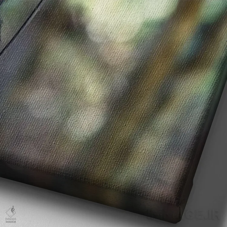 تابلو دکوراتیو Gombe National Park, Tanzania,شامپانزه نر جوان، پارک ملی گ… اثر کریستین موشر - نمای نزدیک بافت بوم